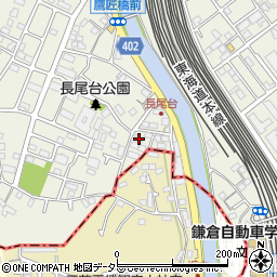 神奈川県横浜市栄区長尾台町108周辺の地図