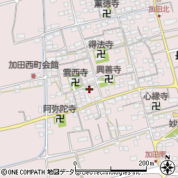 滋賀県長浜市加田町2382周辺の地図