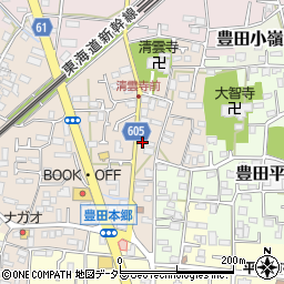 神奈川県平塚市豊田本郷1749周辺の地図