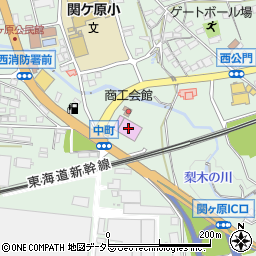 関ヶ原町民体育館周辺の地図
