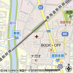 神奈川県平塚市豊田本郷1666周辺の地図