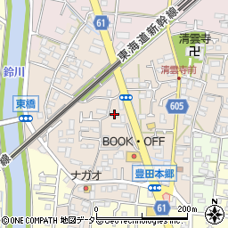 神奈川県平塚市豊田本郷1664周辺の地図
