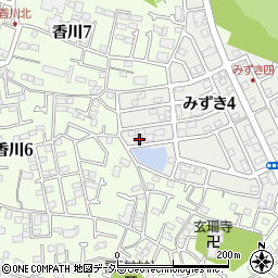 神奈川県茅ヶ崎市みずき4丁目19-22周辺の地図