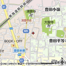 神奈川県平塚市豊田本郷1784周辺の地図