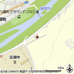 島根県安来市広瀬町富田1511周辺の地図
