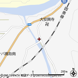 鳥取県鳥取市用瀬町鷹狩523周辺の地図