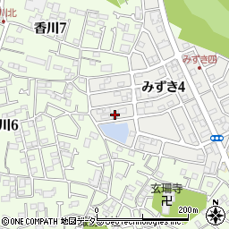 神奈川県茅ヶ崎市みずき4丁目19-9周辺の地図