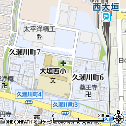 久瀬川神社周辺の地図