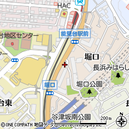 神奈川県横浜市金沢区堀口20-1周辺の地図