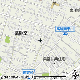 愛知県丹羽郡扶桑町高雄南東川43周辺の地図
