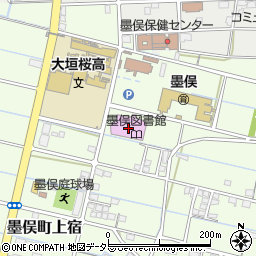 大垣市墨俣さくら会館体育ホール周辺の地図