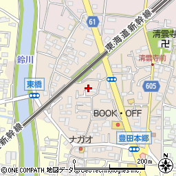 神奈川県平塚市豊田本郷1667周辺の地図