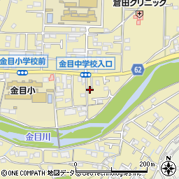 神奈川県平塚市南金目1106-3周辺の地図