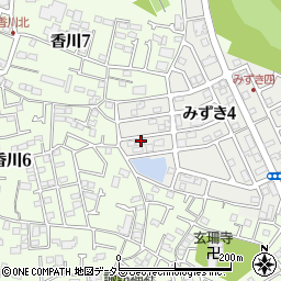 神奈川県茅ヶ崎市みずき4丁目19-7周辺の地図