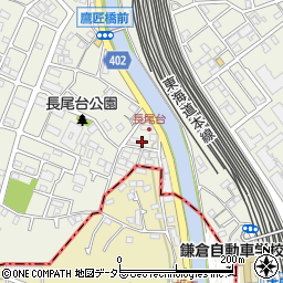 神奈川県横浜市栄区長尾台町111周辺の地図