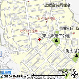 神奈川県横浜市栄区東上郷町周辺の地図