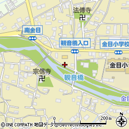 神奈川県平塚市南金目883周辺の地図
