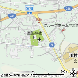 神奈川県足柄上郡山北町山北1203周辺の地図
