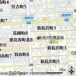 エクセル新長沢南ウィング棟周辺の地図