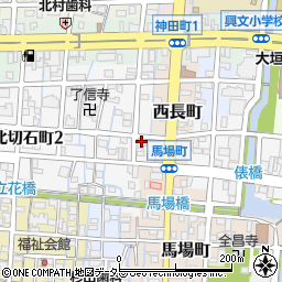 岐阜新聞岐阜放送西濃支社周辺の地図