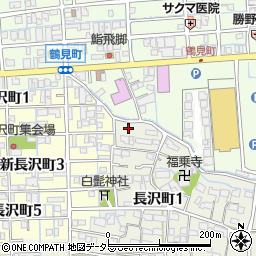 岐阜県大垣市長沢町1丁目966周辺の地図