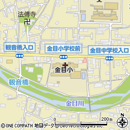 平塚市立金目小学校周辺の地図