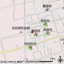 滋賀県長浜市加田町2358周辺の地図
