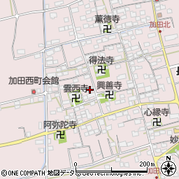 滋賀県長浜市加田町2350周辺の地図