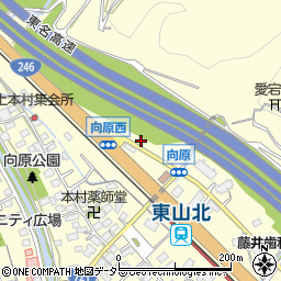 神奈川県足柄上郡山北町向原1820周辺の地図