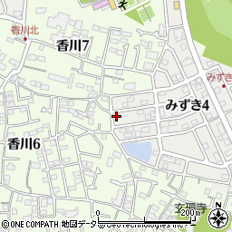 神奈川県茅ヶ崎市みずき4丁目20-3周辺の地図