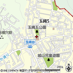 鎌倉市役所　玉縄すこやかセンター周辺の地図