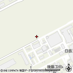 千葉県木更津市築地周辺の地図