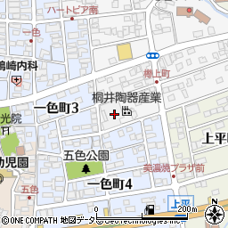 桐井陶器産業株式会社周辺の地図