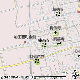 滋賀県長浜市加田町2342周辺の地図