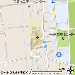千葉県立長生特別支援学校周辺の地図