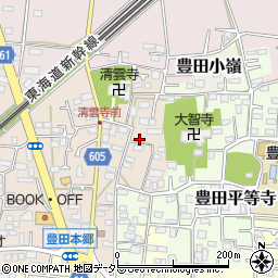神奈川県平塚市豊田本郷1772周辺の地図