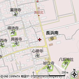 滋賀県長浜市加田町2504周辺の地図