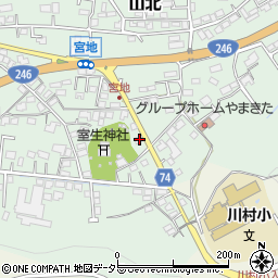 神奈川県足柄上郡山北町山北1204周辺の地図
