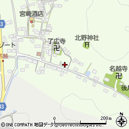名越町会館周辺の地図