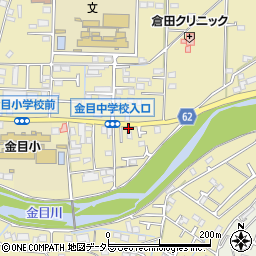神奈川県平塚市南金目1113-2周辺の地図