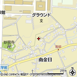 神奈川県平塚市南金目303周辺の地図