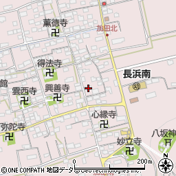 滋賀県長浜市加田町2556周辺の地図