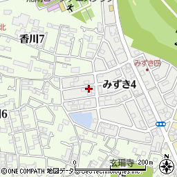 神奈川県茅ヶ崎市みずき4丁目20-11周辺の地図