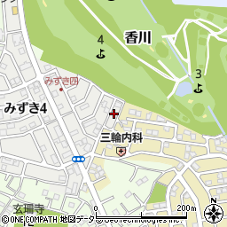 神奈川県茅ヶ崎市みずき4丁目1周辺の地図