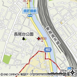 神奈川県横浜市栄区長尾台町162周辺の地図