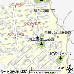 神奈川県横浜市栄区東上郷町34周辺の地図