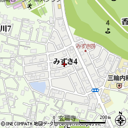 神奈川県茅ヶ崎市みずき4丁目12-18周辺の地図