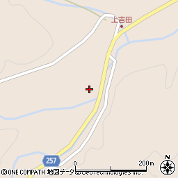 島根県安来市上吉田町957-2周辺の地図