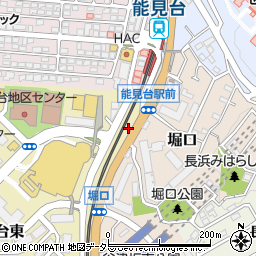 京浜急行能見台変電所周辺の地図