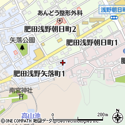 岐阜県土岐市肥田浅野矢落町1丁目74-3周辺の地図